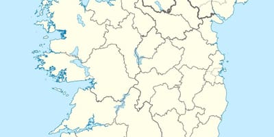 মানচিত্র, দ্বীপ, আয়ারল্যান্ড